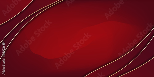 remium Red Gold Abstract. Perfect for luxury and festive themes. Futuristic technology concept. Modern trendy design in vector EPS 10