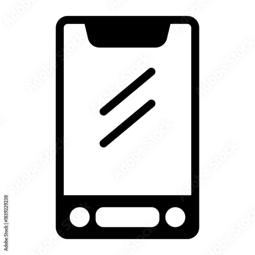 Mobile Phone Telephone Call Icon from Curriculum Vitae Icon Collection (Mixed style)