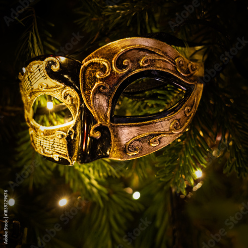 Venetian Mask Christmas Decorations