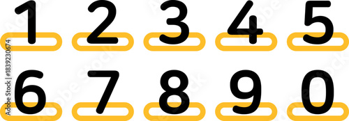 숫자 목차 순서