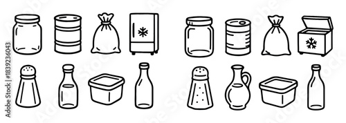 Food Preservation Icons