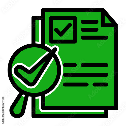 Example Illustration Source Reference Icon from Curriculum Vitae Icon Collection (Glyph Color Lineal style)