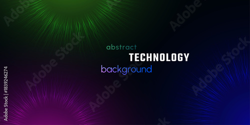 Abstract modern technological simple background. Vector illustration.
