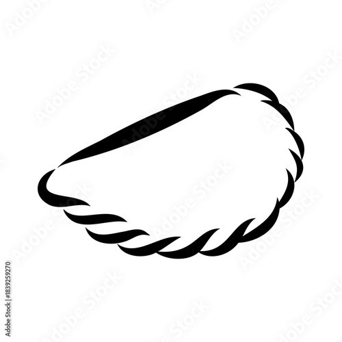 varenik, vector sketch