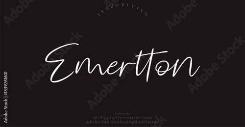 A clean and minimalistic font with a strong character. Its refined look is ideal for modern branding and minimalist designs.