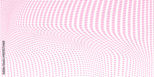 white polka dots pattern over hot pink useful as a background good effect