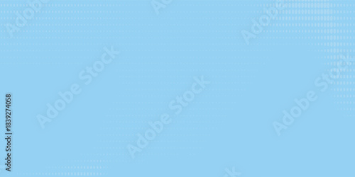 Aesthetic clear blue sky. Summer season blue pastel colored vertical vector banner. Blurred sky gradient background. Simple soft light backdrop.