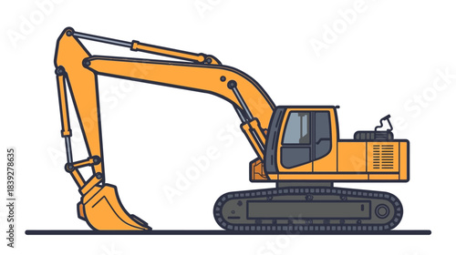 Excavator Icon Design Very Cool