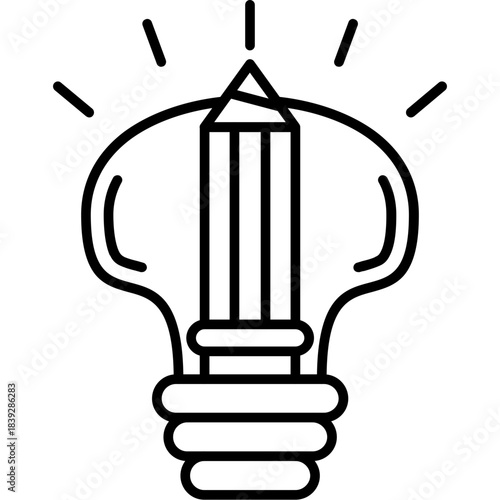 Design Inspiration Outline Icon