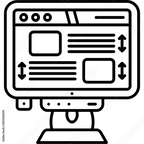 Style Guide Outline Icon