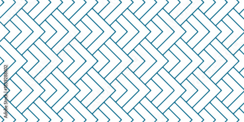 Geometric Blue Chevron Pattern Background for Design, Fabric, Wallpaper, and Stock Use