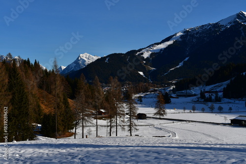 Schöne Landschaft bei Seefeld in Tirol