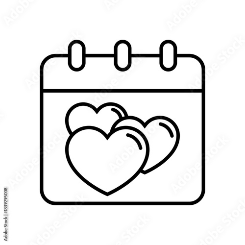 Love icon vector. relationships illustration sign. online dating symbol or logo.