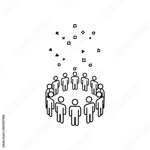 Collective intelligence generating innovative ideas and new perspectives