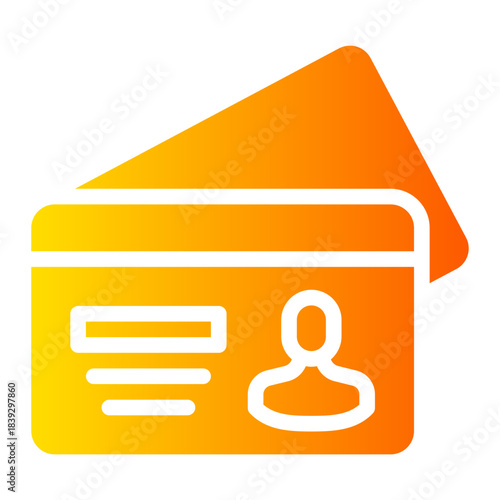 indentity gradient icon