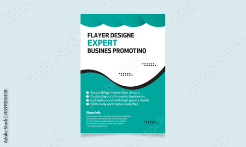 flyer design template 