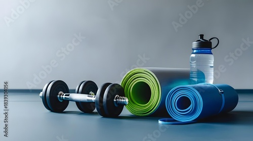 Close up of equipment including a microscope, magnifying glass, and glass of water, isolated on a white background, representing science and health concepts