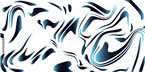 Beautiful vector illustration for your design, print, background. Abstract Perlin Noise Geometric Pattern generative computational art illustration.