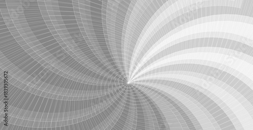 Fototapeta Naklejka Na Ścianę i Meble -  spiral tower abstract geometric shape 3d