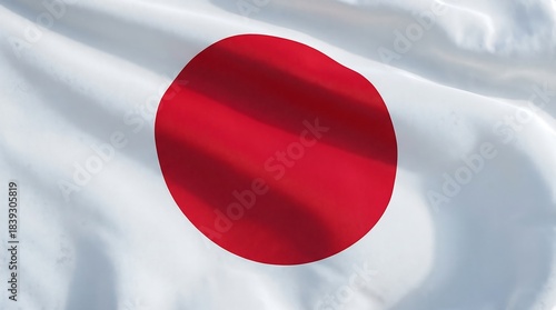 Free Download Waving japanese national flag scenic outdoor background captivating image of flag in motion - GFXLoad
