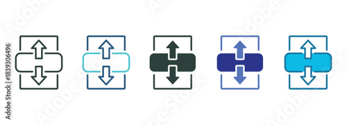 Quick Switch Icon Set Multiple Style Of