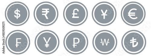 Dollar and euro financial icon illustration, showing online payment symbols, digital wallet graphics, currency signs, and earnings coin visuals, suitable for banking, finance, and economic design 