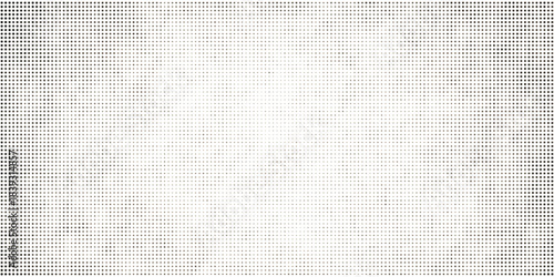 Texture of black dots on white background. Monochrome halftone comic