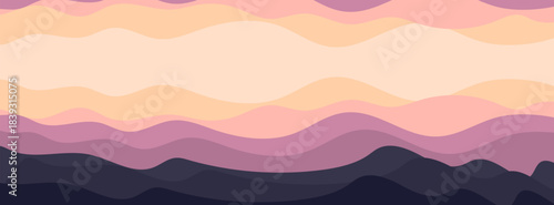 Gradient Mountain Layers – Abstract Nature Vector Background. Perfect for tech designs, websites, and presentations. simple textures