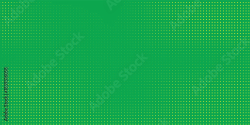 Dots halftone yellow green color pattern gradient texture background.