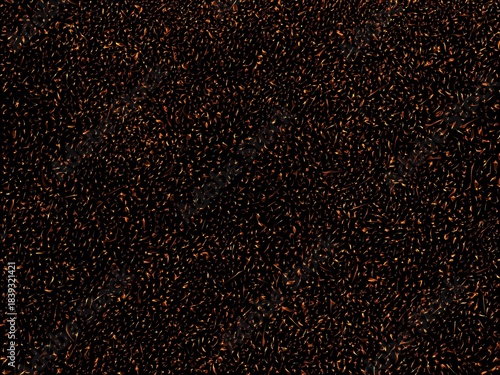 Black and gold - light points in black bacground