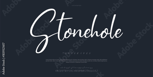 A bold, confident script with strong strokes, ideal for impactful display designs.