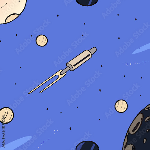 A minimalist space probe explores planets in a new solar system