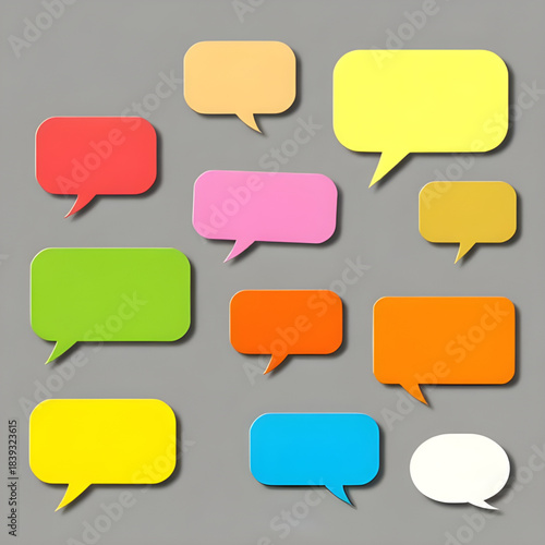 chat bubble set, social media chat bubbles, messenger bubbles, whatsapp style bubbles, instagram chat icons, facebook message bubbles, UI message bubbles, app chat interface bubbles, notification chat