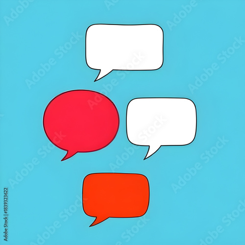 chat bubble set, social media chat bubbles, messenger bubbles, whatsapp style bubbles, instagram chat icons, facebook message bubbles, UI message bubbles, app chat interface bubbles, notification chat