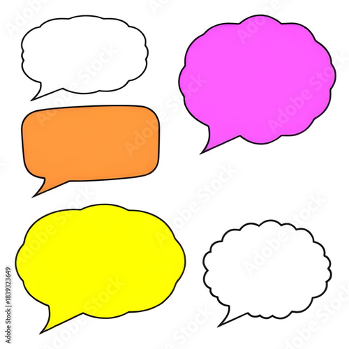 chat bubble set, social media chat bubbles, messenger bubbles, whatsapp style bubbles, instagram chat icons, facebook message bubbles, UI message bubbles, app chat interface bubbles, notification chat