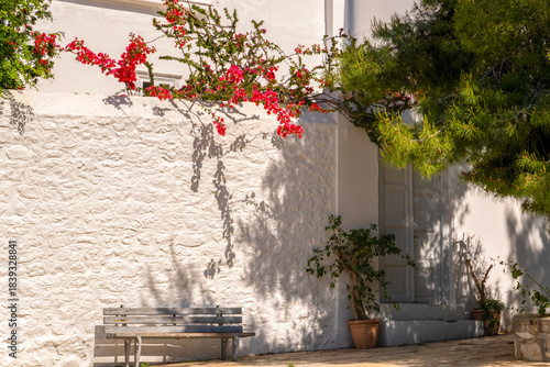 Fototapeta Naklejka Na Ścianę i Meble -  Hydra Town, Hydra Island, Aegean Sea, Greece
