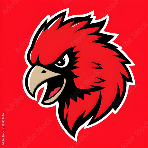 rooster head sticker, rooster vector illustration, chicken head sticker, rooster mascot logo, cock head vector, farm animal sticker, poultry logo design, rooster cartoon head, chicken mascot vector, r