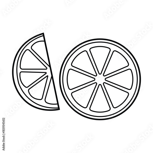 Cutaway Lemon A Fruit