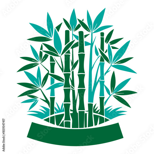Bamboo Plant Illustration