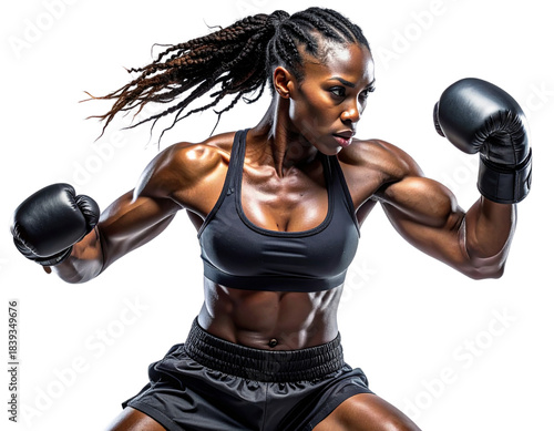 Mid-Air MMA Strike with Motion Effect (2)
