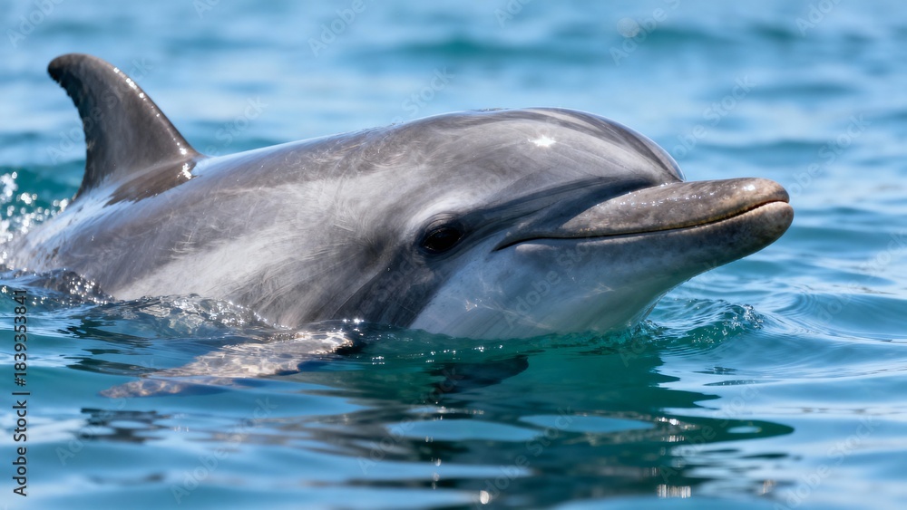 Obraz premium dolphin in the water