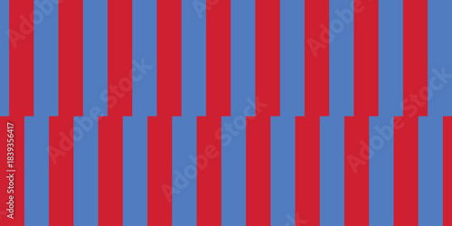 Background seamless pattern stripe line slice. Color barcelona and catalan banner