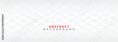 Abstract white geometric diamond pattern background with soft gradient shapes, clean minimal polygon texture design for corporate templates, website headers, banners, presentations and modern graphic