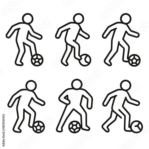 Precision Soccer Techniques. Precision Ball Handling linear set: toe tap, heel flick, glide touch, shield stance, soft trap, guided push.