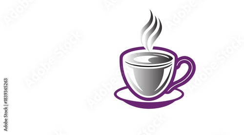 one line coffee cup logo.eps