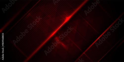 Abstract dark red gradient illustration background with 3d look and simple pattern. cool design and luxury. Eps10 vector