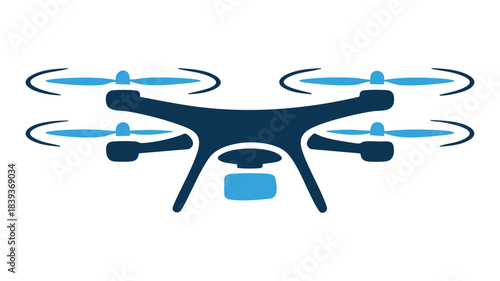 Drone with camera for aerial imagery