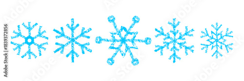 Hand drawn Minimal Snowflake Ornament Illustration for winter themes, holiday graphics, banners, and festive decorative designs.