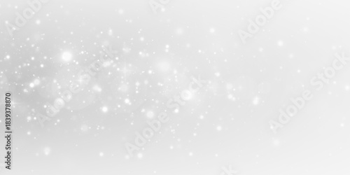 Sparkle particle Christmas light effect with star glow and silver shine. Glittering luxury background with bright festive accents.