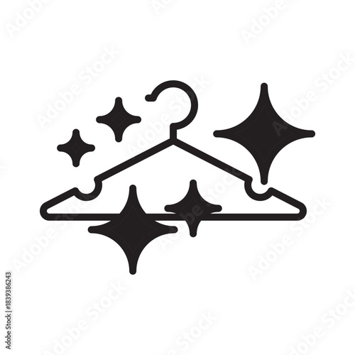 Laundry dualtoneicon.  hangers dualtoneicon. 